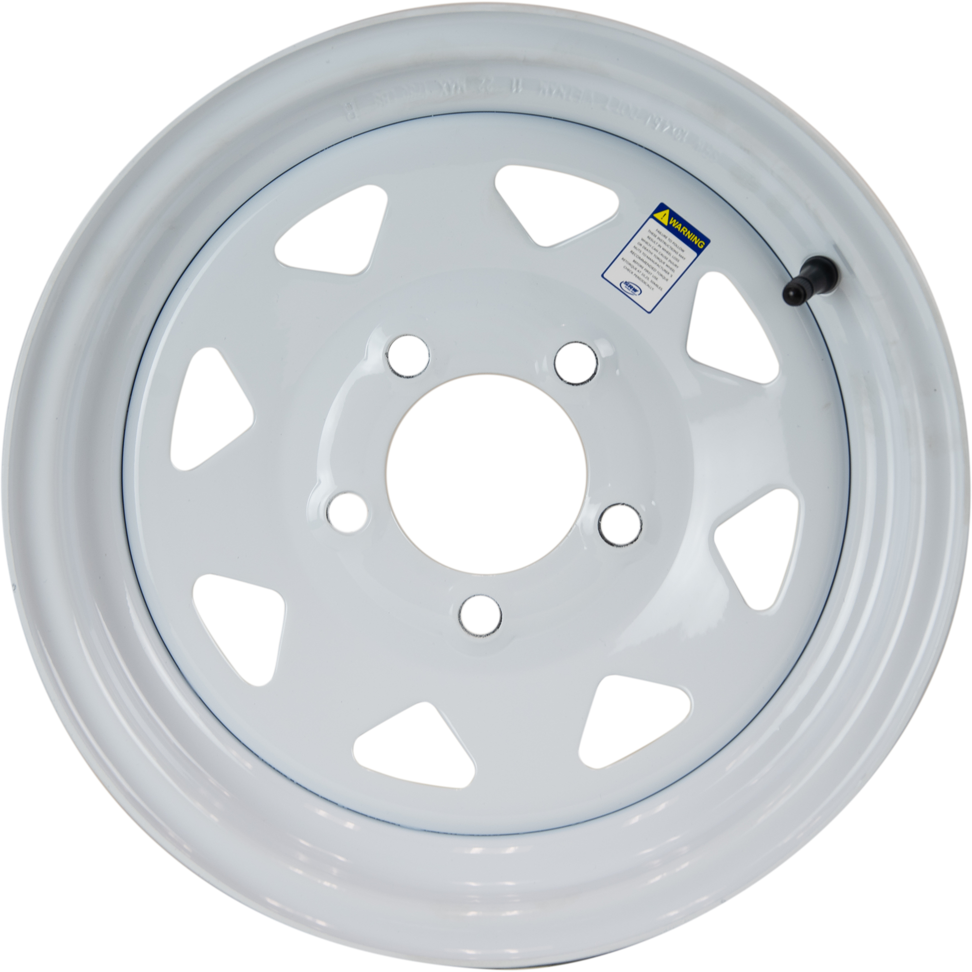 HI-RUN, Steel Wheel for Highway Trailer, Bolt Pattern 5 Model# KW1004